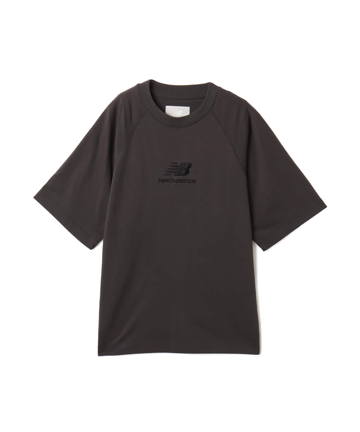 New Balance NB GREY LOGO T SHIRTS ブラックセメントのメイン画像