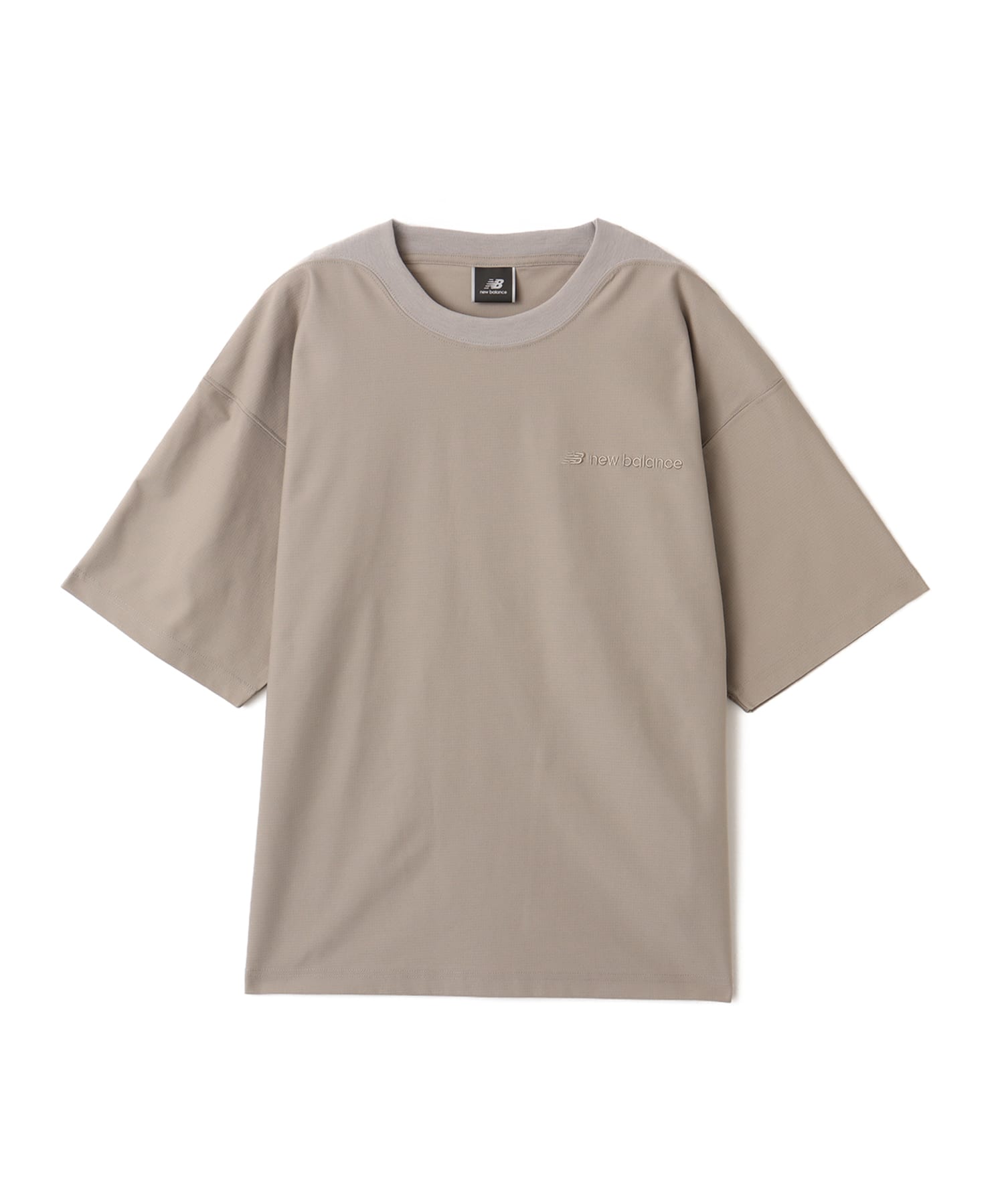 New Balance MET24 Oversized Tee アリッドストーンのメイン画像