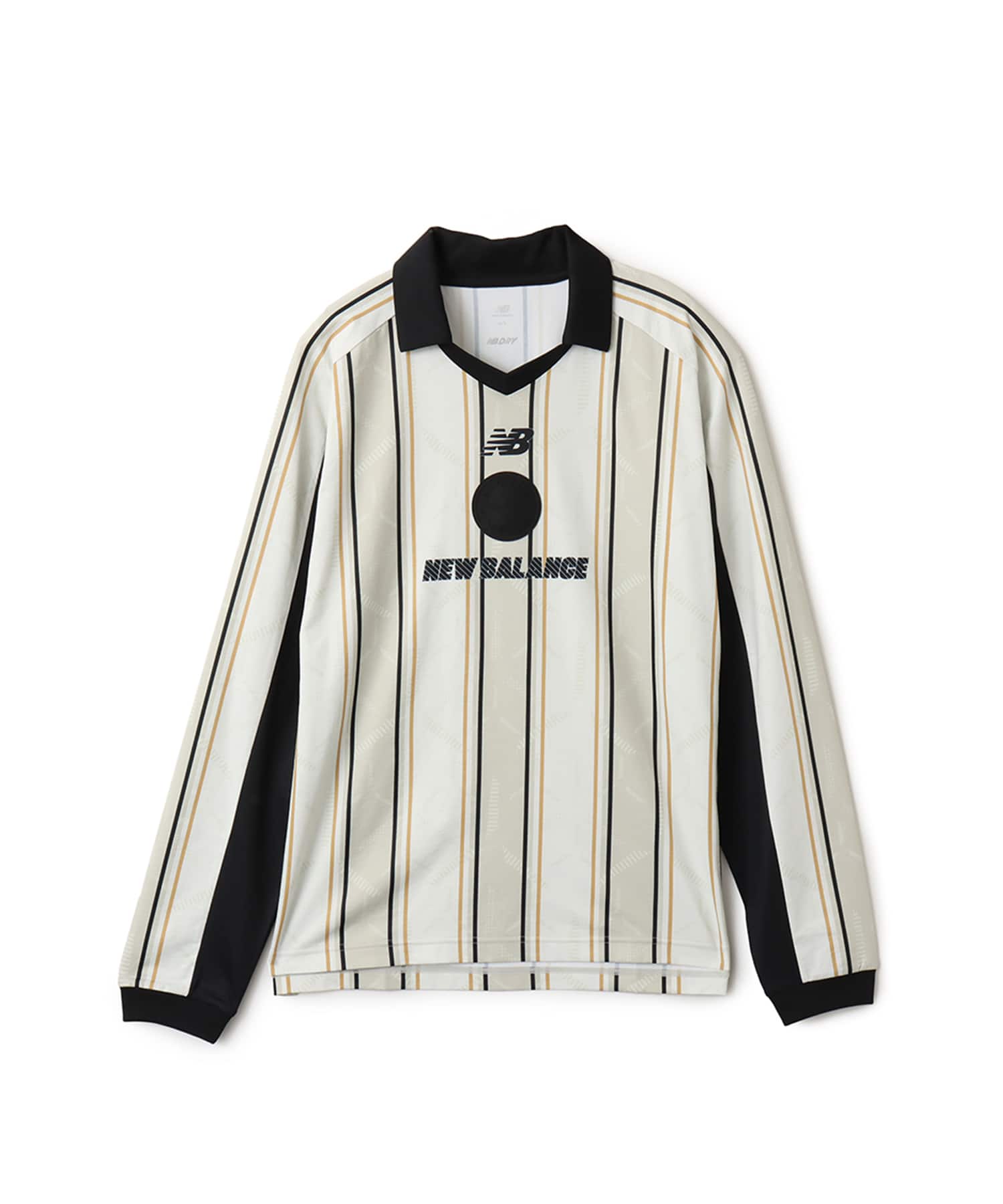 New Balance GRAPHIC POLO LONG SLEEVE SHIRTS シーソルトのメイン画像