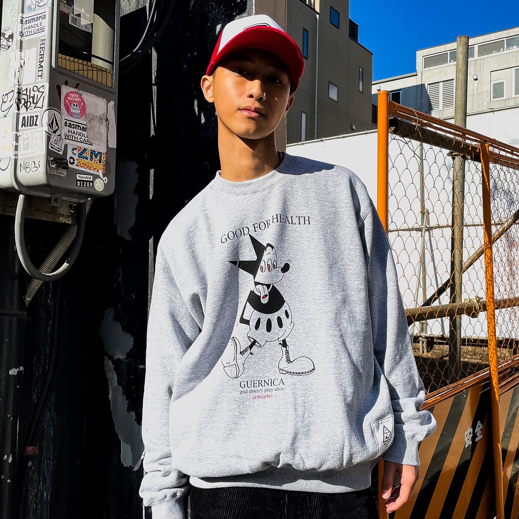 ANARC x atmos G.F.H CREW NECK GRAY 21SP-S_photo_large