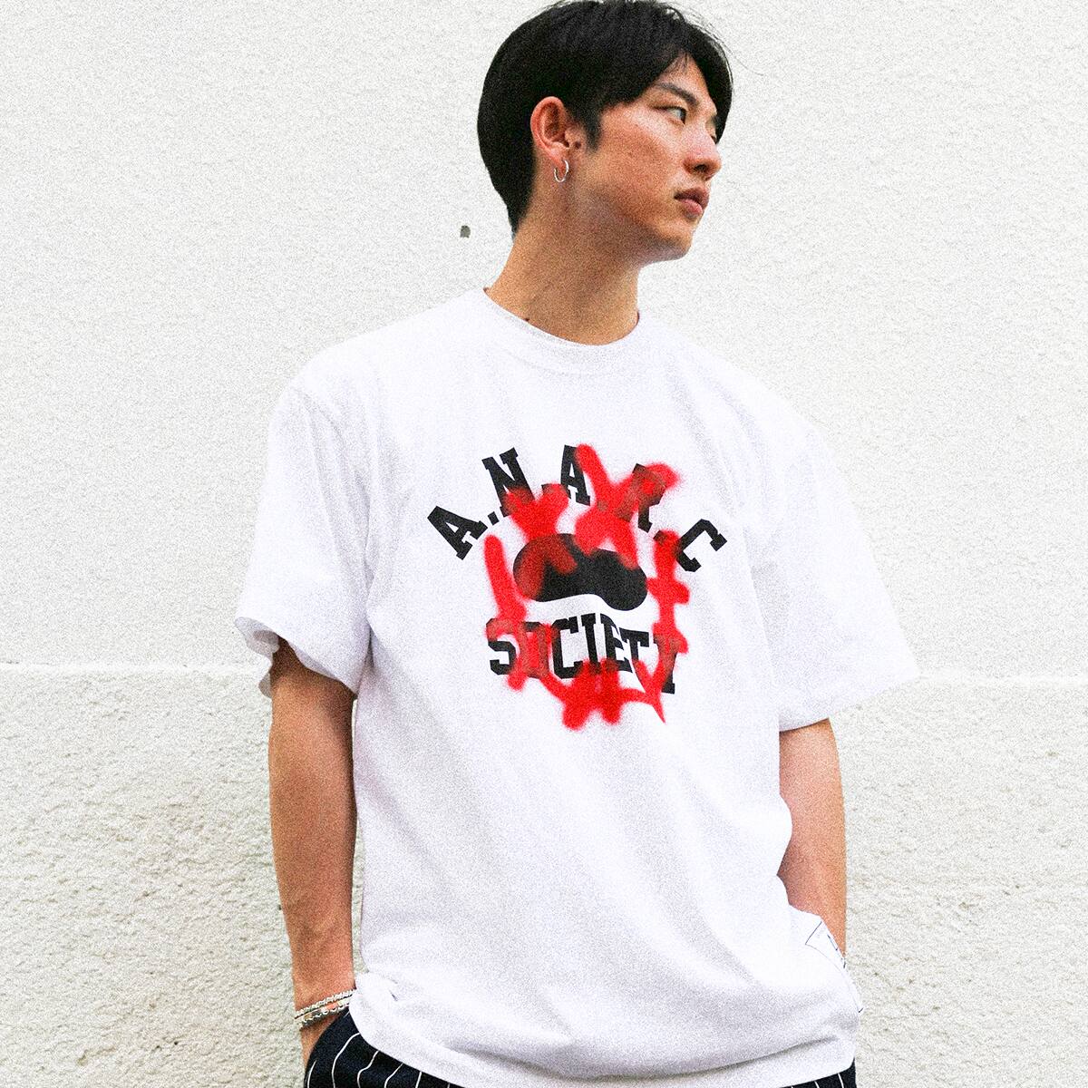 ANARC x atmos meets Mao Simmons SS TEE WHITE 21SP-I_photo_large