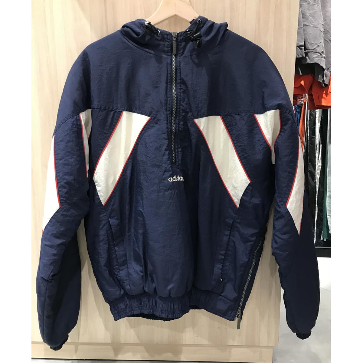 adidas nylon hoodie