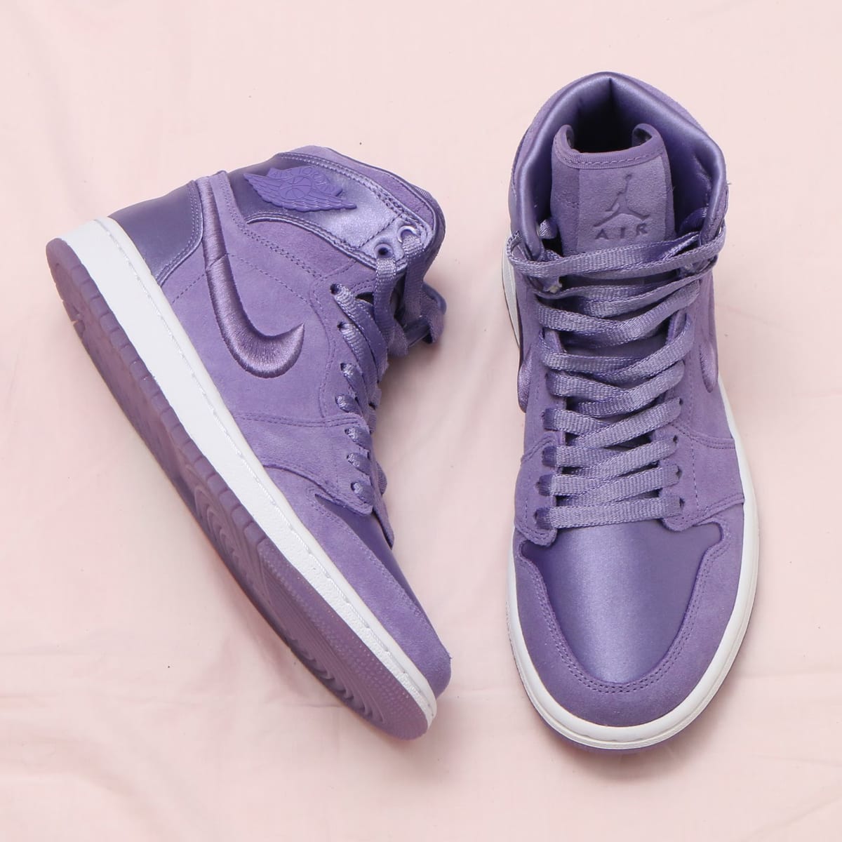 JORDAN BRAND WMNS AIR JORDAN 1 RET HIGH SOH PURPLE EARTH WHITE