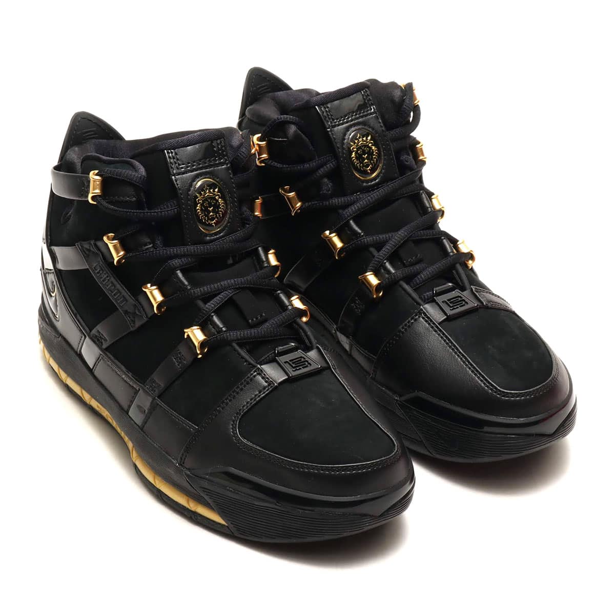 NIKE ZOOM LEBRON III QS BLACK/BLACK-METALLIC GOLD_photo_large