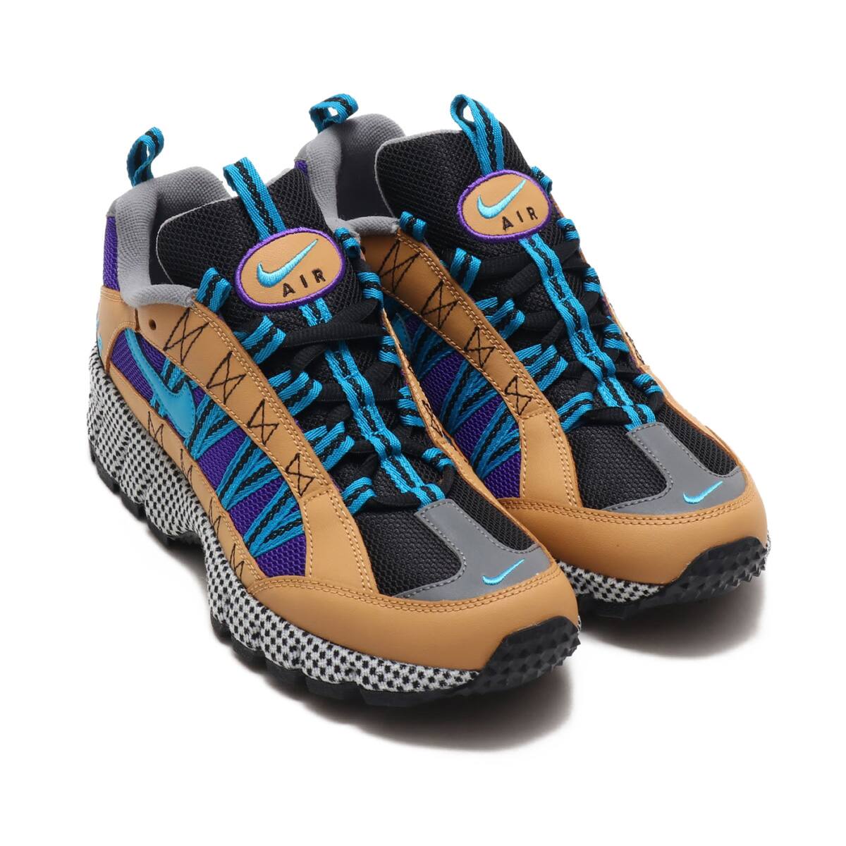 NIKE AIR HUMARA '17 QS ELEMENTAL GOLD/NEO TURQ-FIERCE PURPLE_photo_large