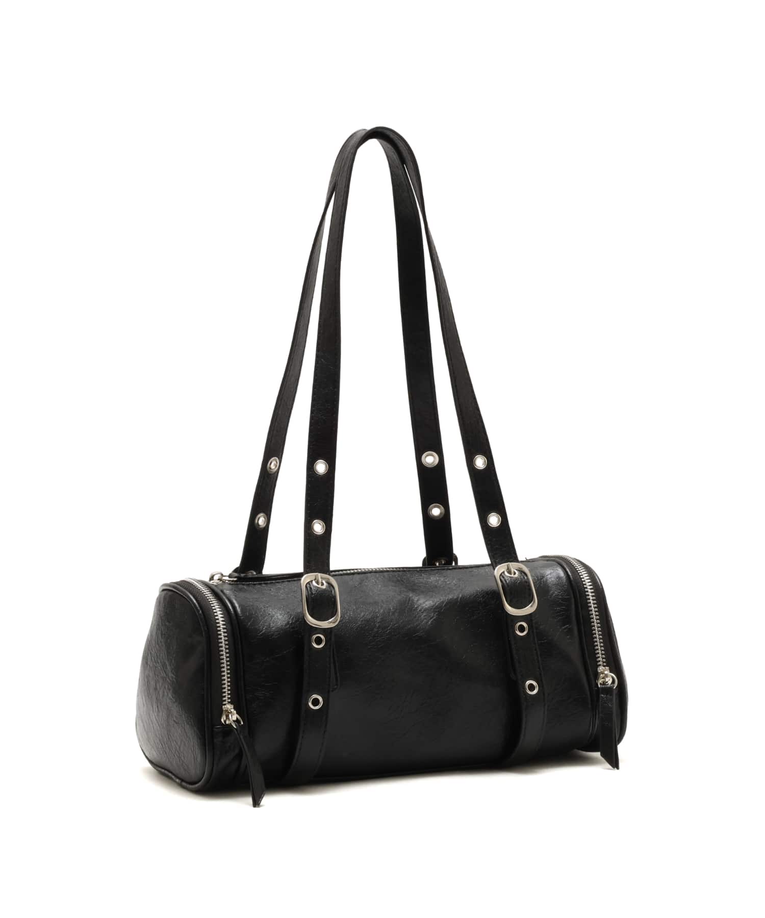 atmos pink Studded Belt Mini Boston Bag BLACKのメイン画像