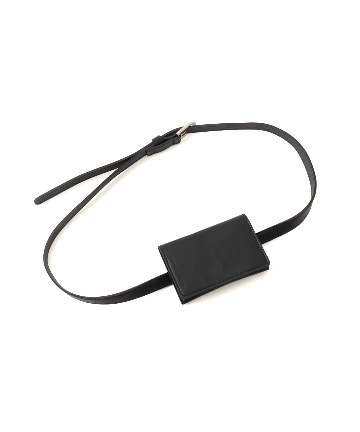 atmos pink Mini Pouch Belt BLACKのメイン画像