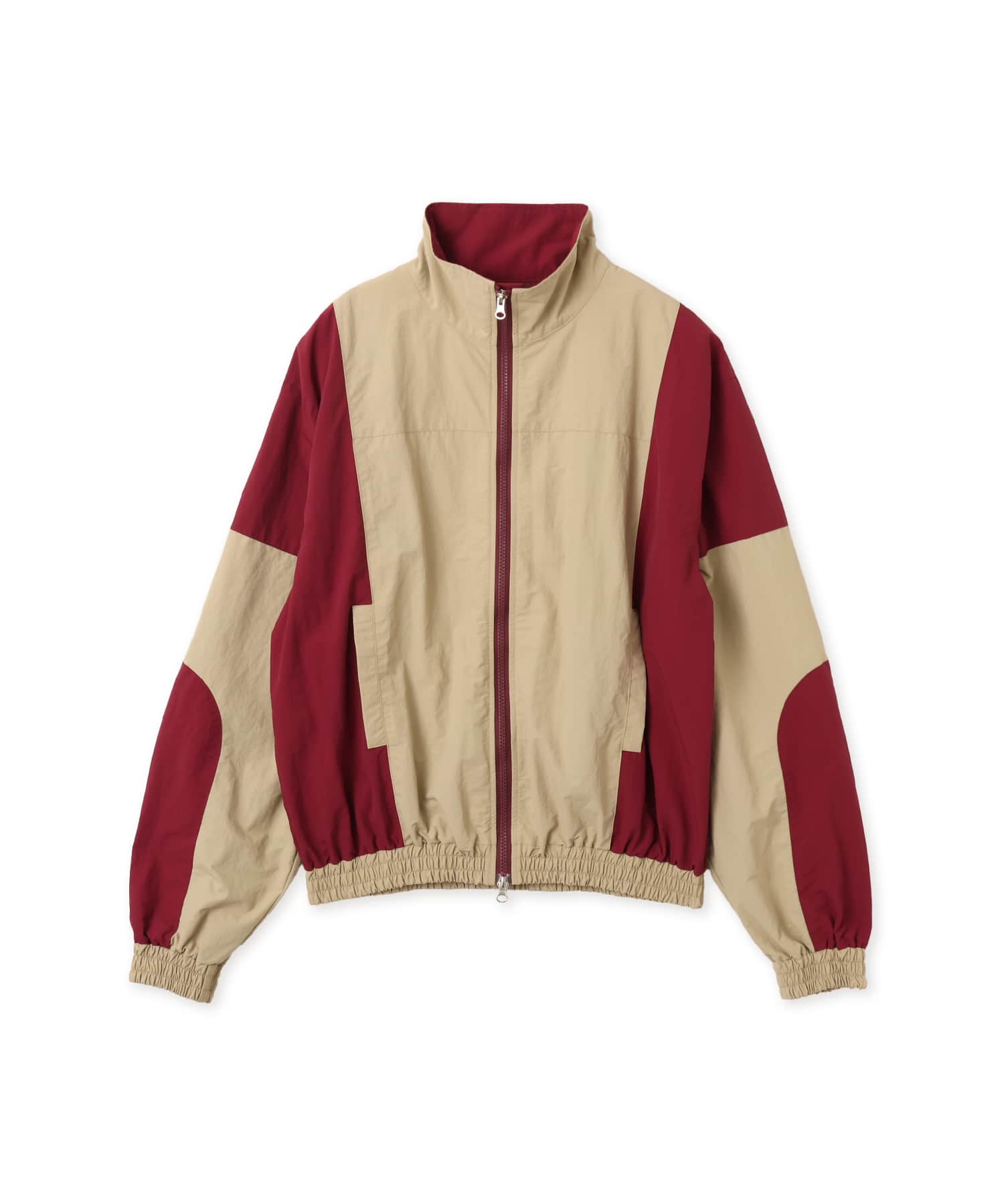 atmos pink Bi-color Track Jacket BEIGEのメイン画像
