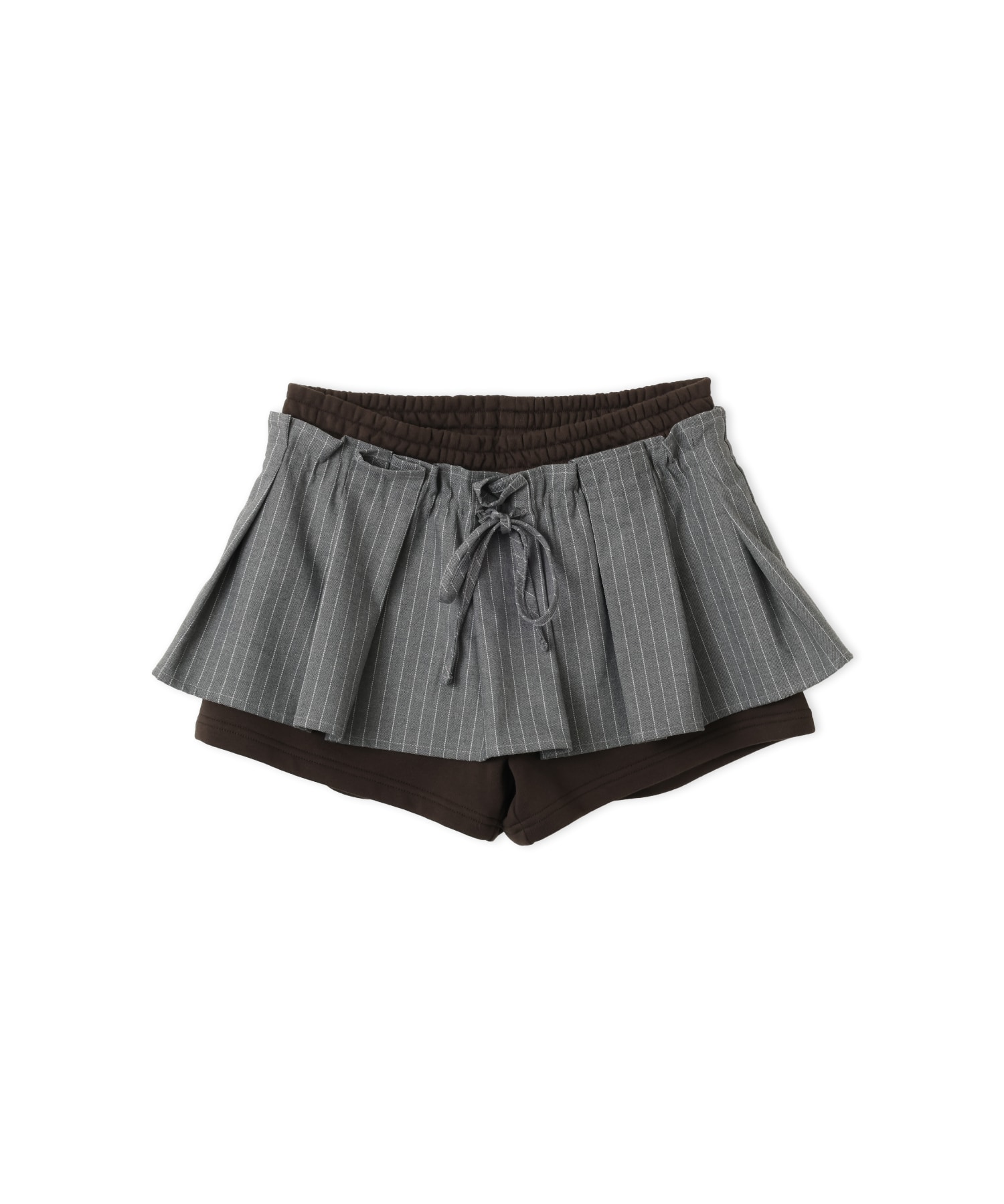 atmos pink Layered Short Pants GRAYのメイン画像