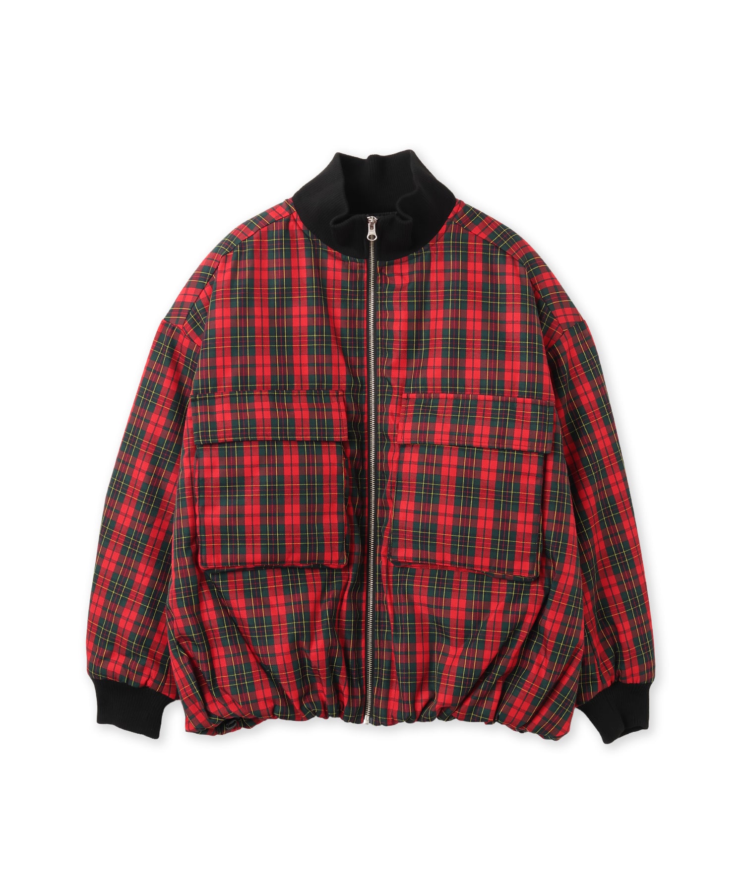 atmos pink Plaid Jacket REDのメイン画像