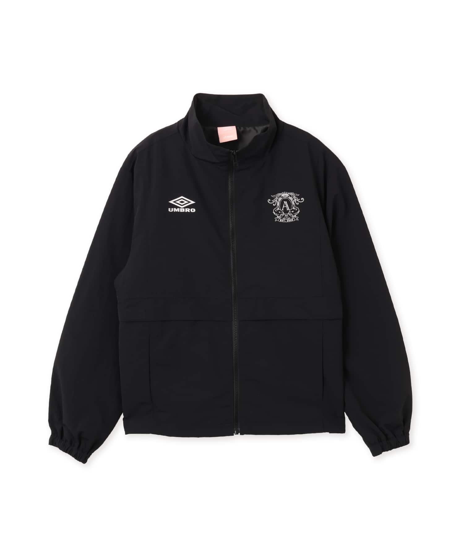 UMBRO x atmos pink Nylon Stand Jacket BLACKのメイン画像