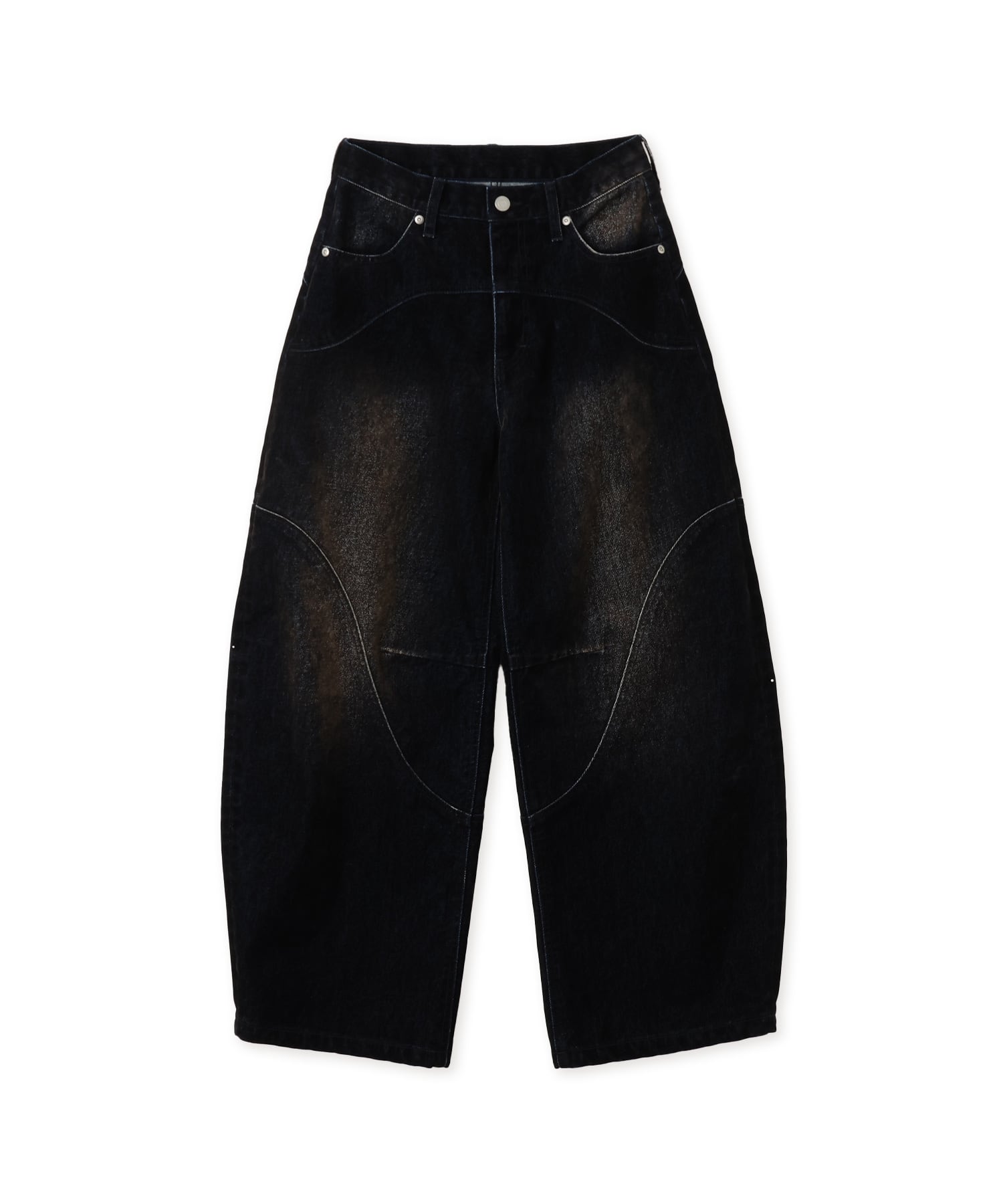 atmos pink Flocky Denim Pants NAVYのメイン画像