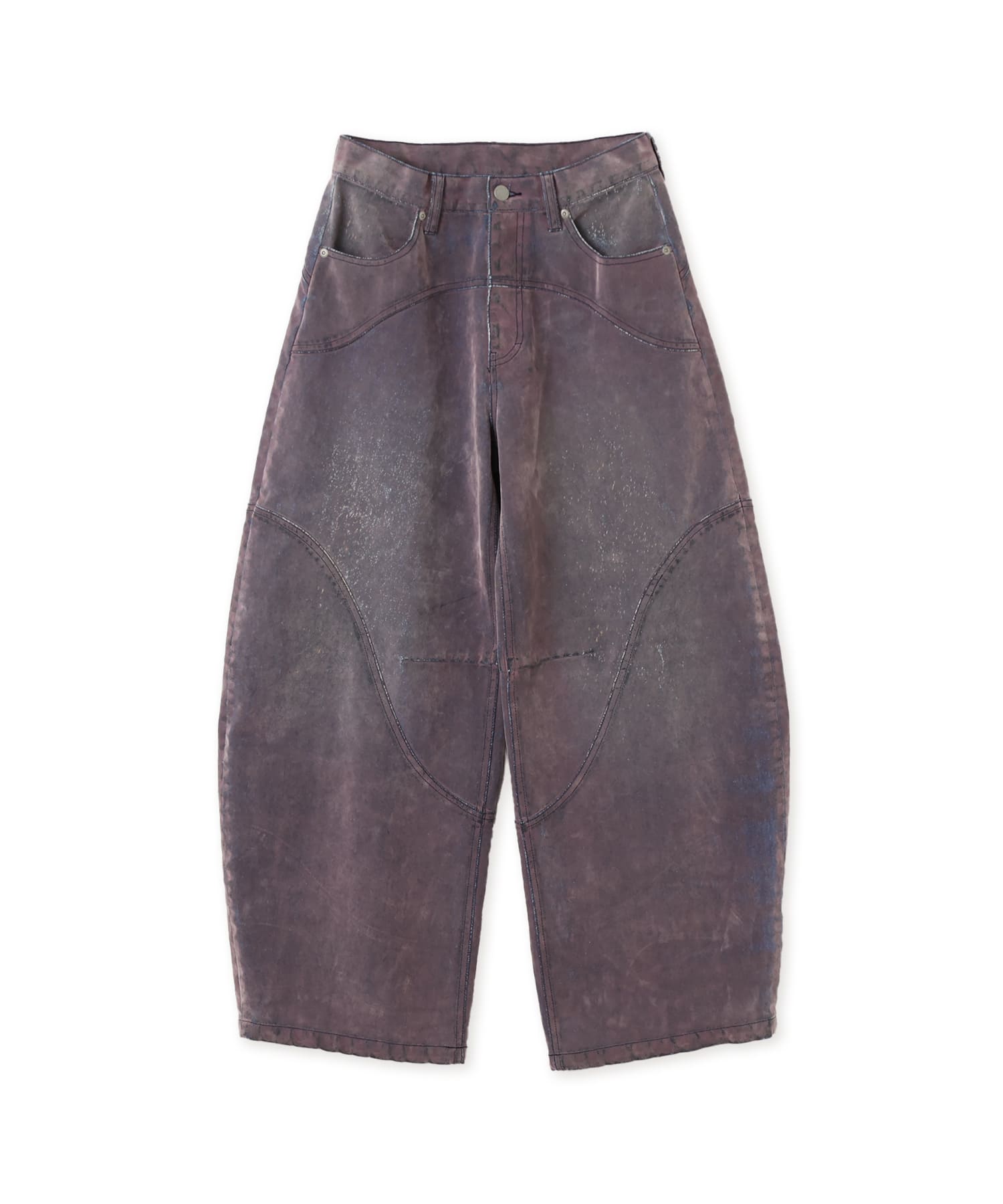atmos pink Flocky Denim Pants PINKのメイン画像