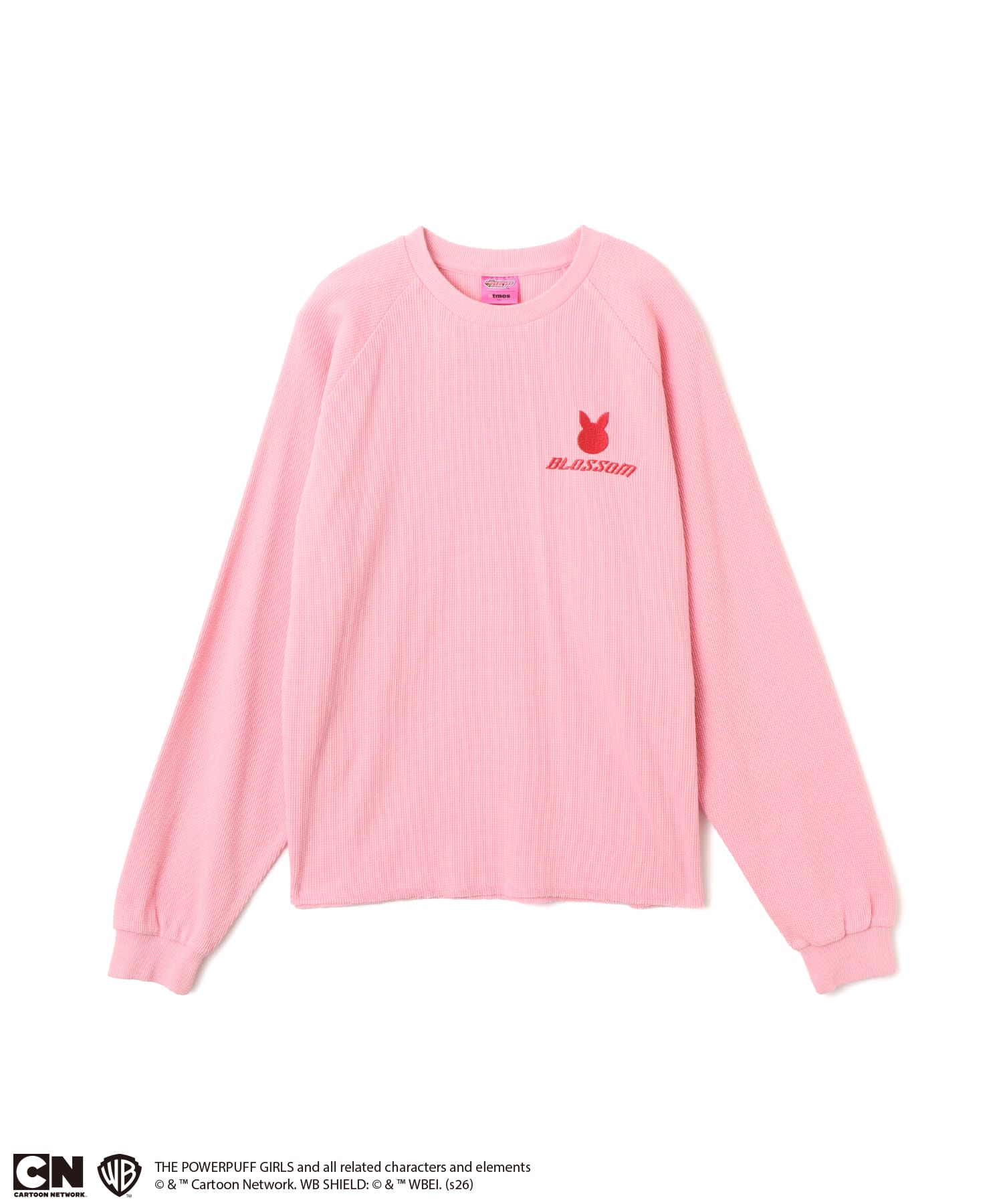 The Powerpuff Girls x atmos pink Thermal LS T-shirt PINKのメイン画像