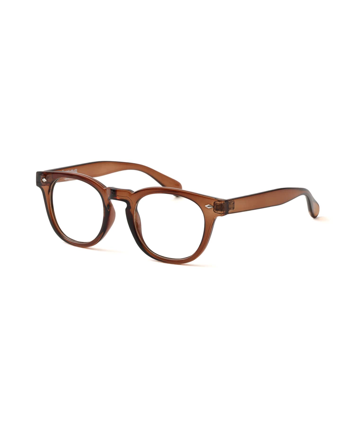 atmos pink Oval Tinted Sunglass BROWNのメイン画像