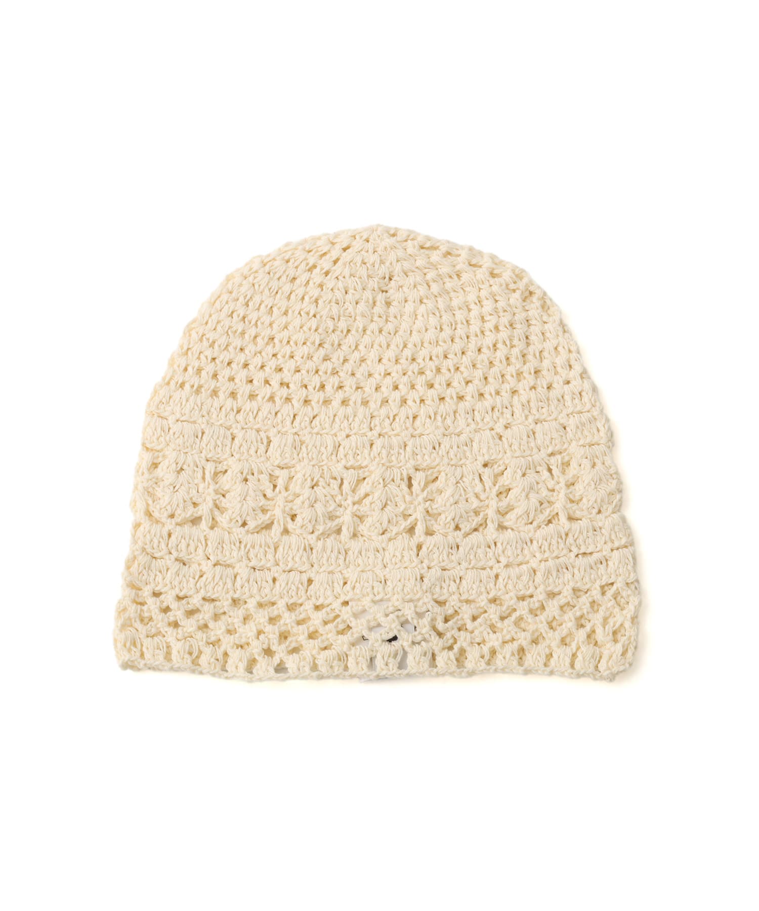 atmos pink Crochet Hat IVORYのメイン画像