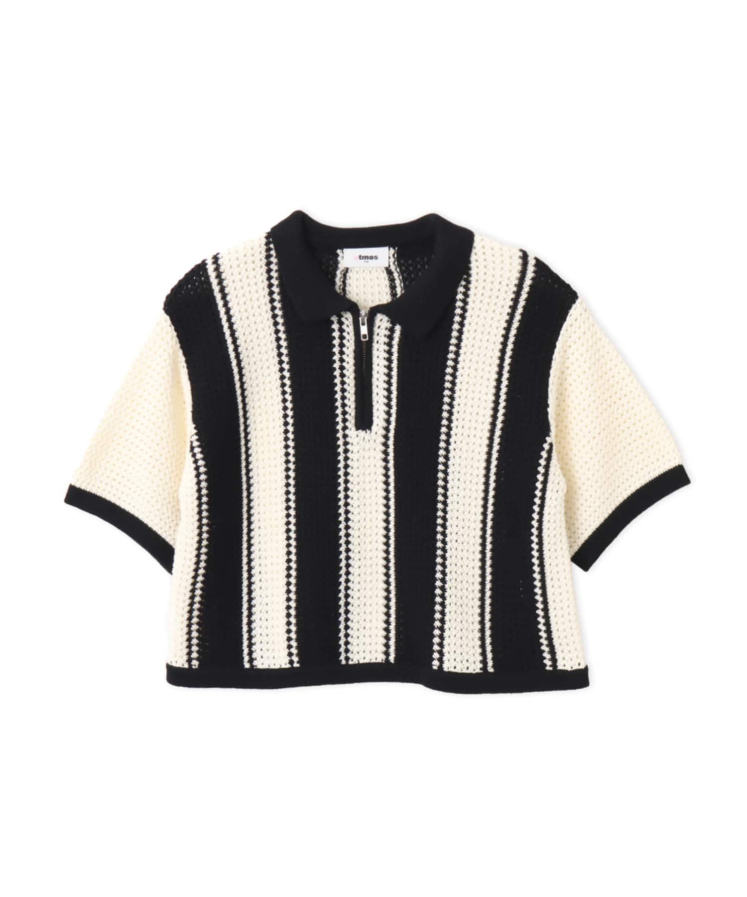 atmos pink Knit Game T-shirt BLACKのメイン画像