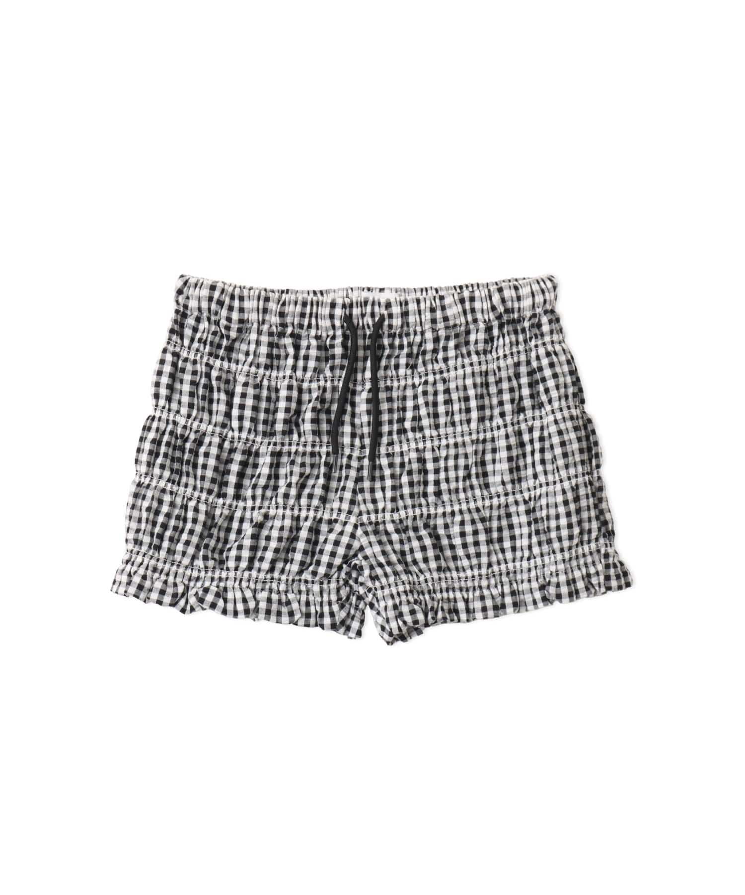 atmos pink Gingham Check Short Pants BLACKのメイン画像