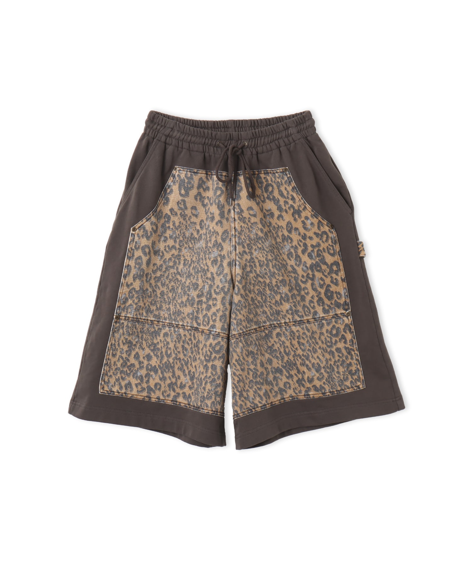 atmos pink Leopard Docking Short Pants BROWNのメイン画像