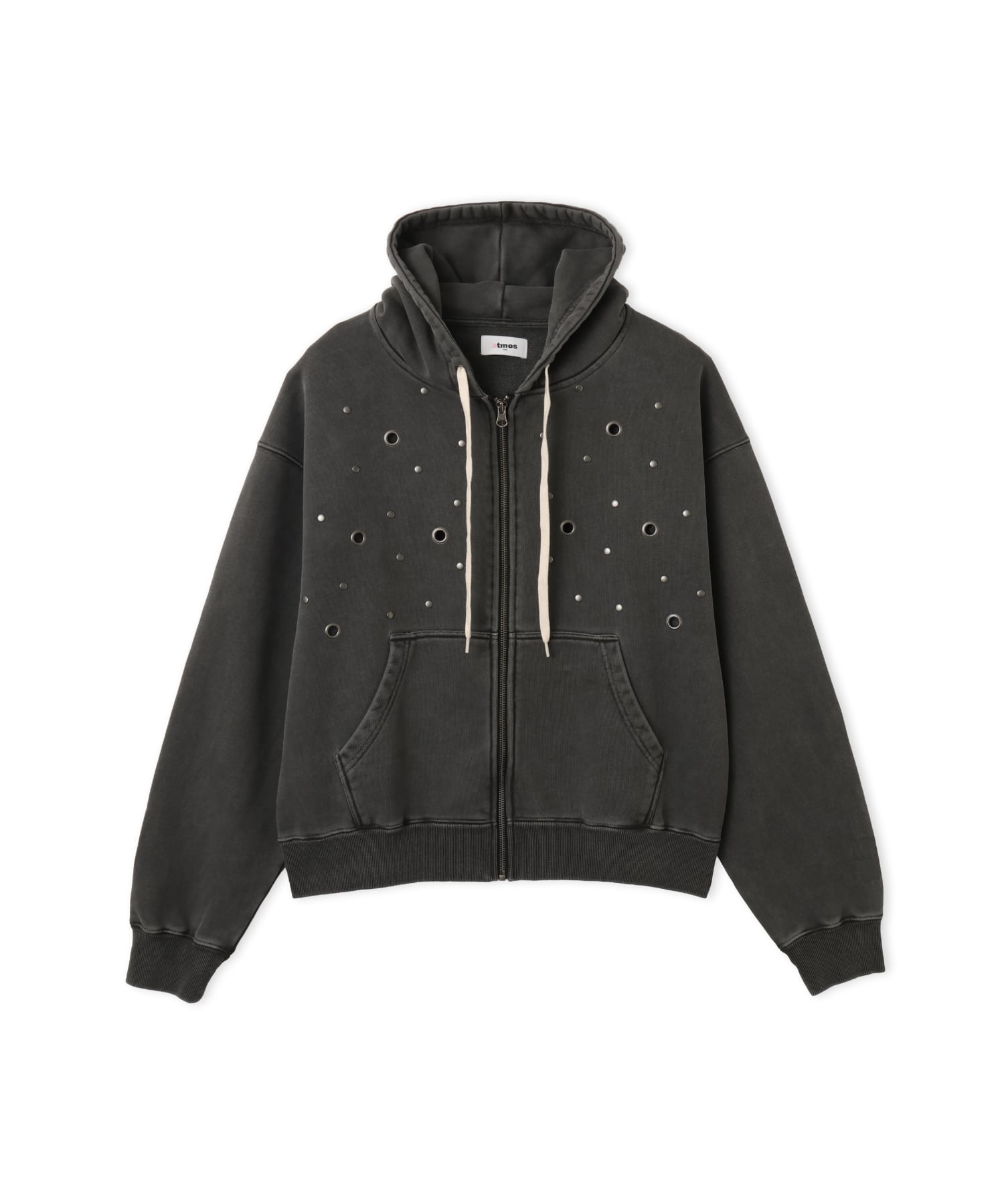 BOYNEXTDOOR x atmos pink Zip-up Hoodie BLACKのメイン画像
