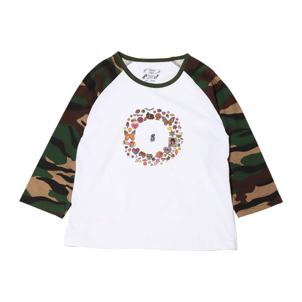 atmos pink × sakai ibuki collaboration safari long sleeve tee CAMOUFLAGEのメイン画像