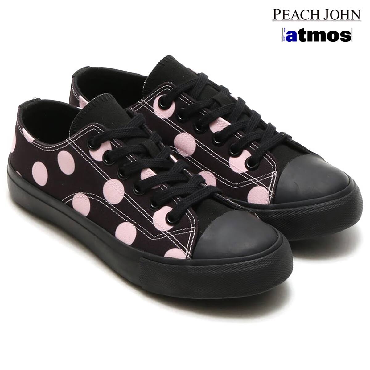 Atmos X Peach John Low Cut Stripe Dot 15fw I