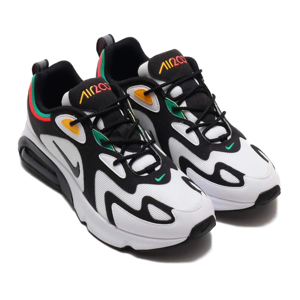 NIKE AIR MAX 200 WHITE/BLACK-BRIGHT CRIMSON 19FA-S_photo_large
