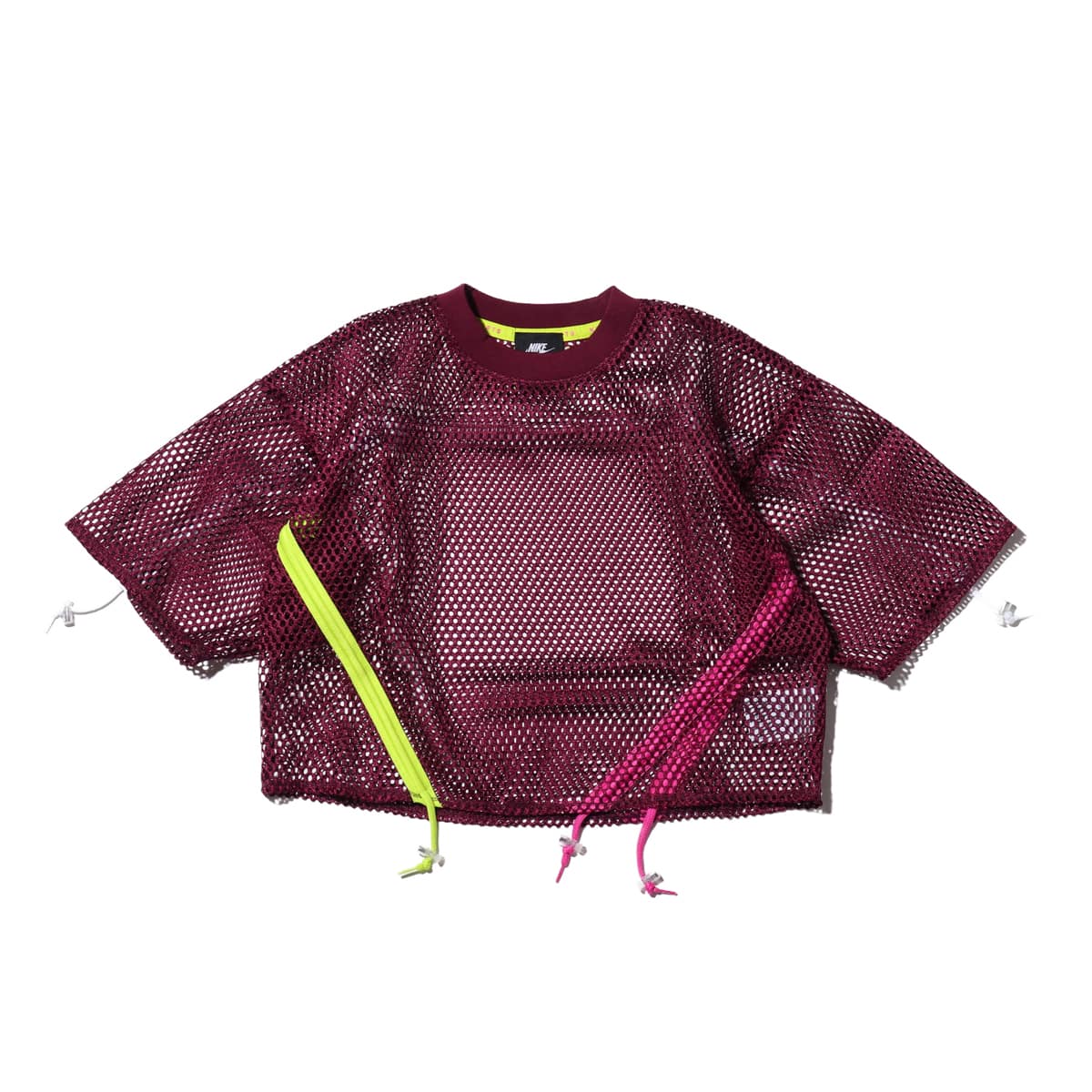 NIKE AS W NSW NSP TOP SS MESH BORDEAUX/BORDEAUX 19SU-I_photo_large