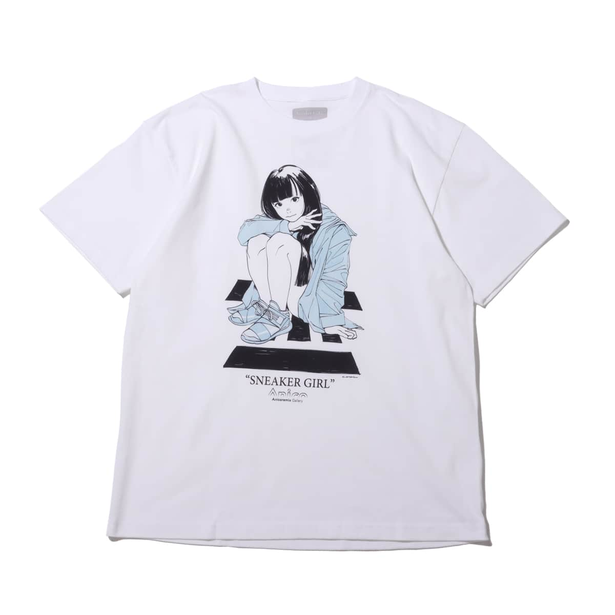 Anicoremix Gallery Sneaker Girl Tee Type4 White 21sp I