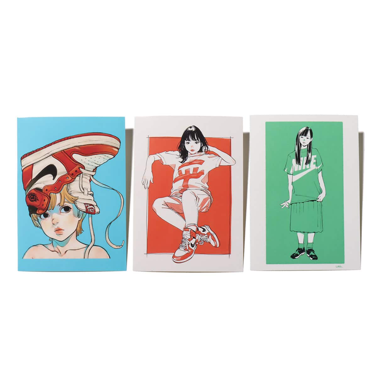 Anicoremix Gallery Sneaker GIRL sticker (3Pセット) 001 マルチ 21SP-Iのメイン画像