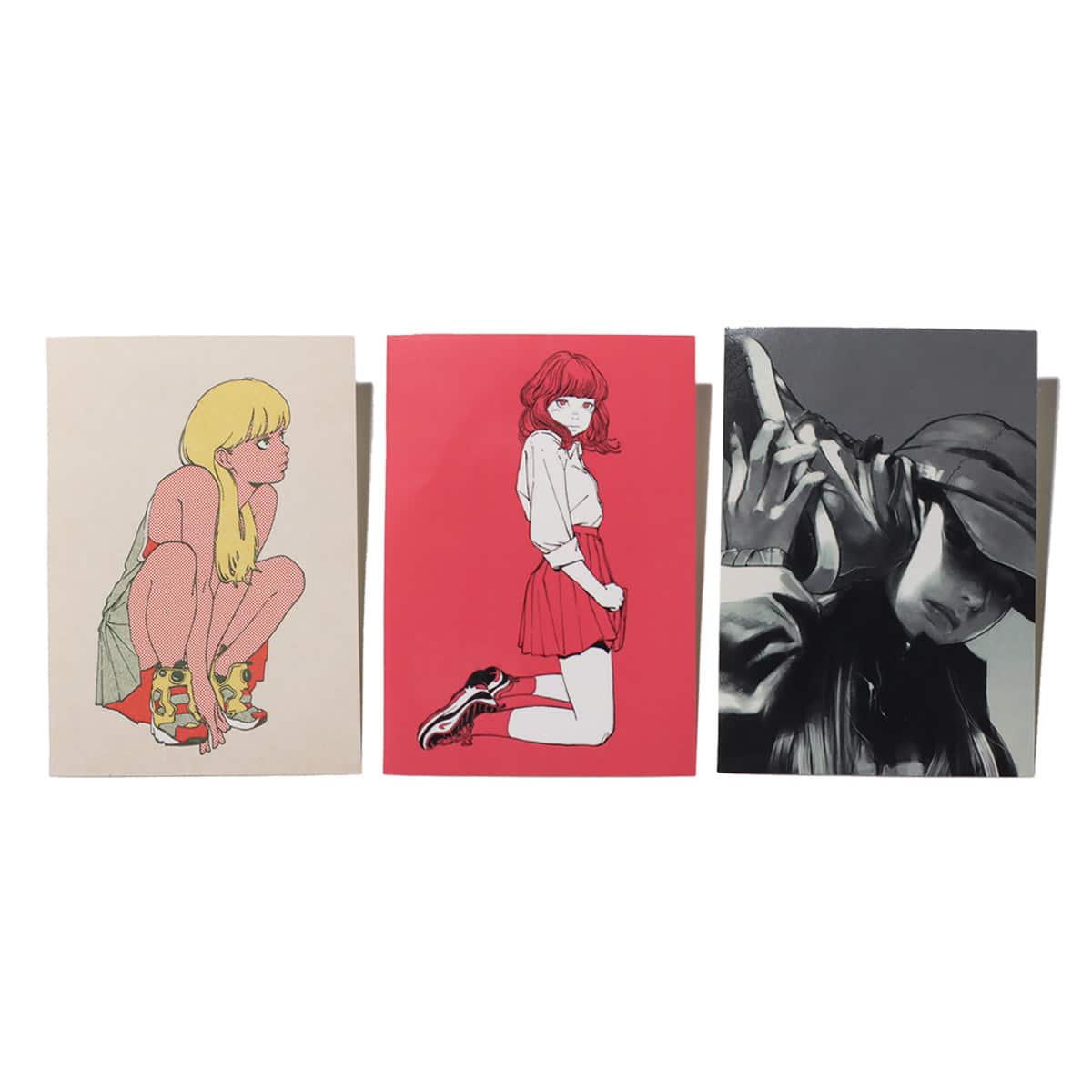 Anicoremix Gallery Sneaker GIRL sticker (3Pセット) 002 マルチ 21SP-Iのメイン画像