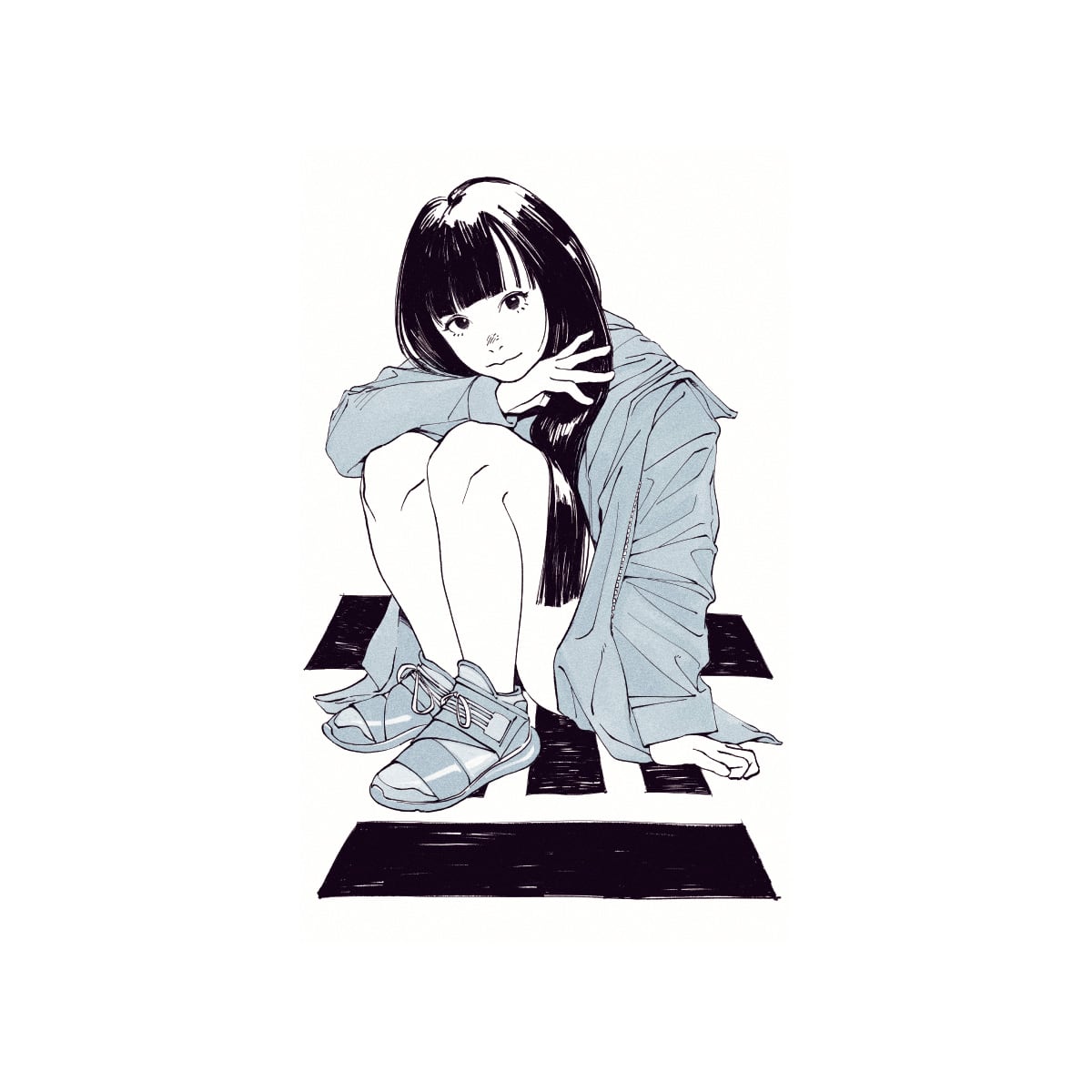 Anicoremix Gallery Sneaker GIRL ポスターTYPE10 マルチ 21SP-Iのメイン画像