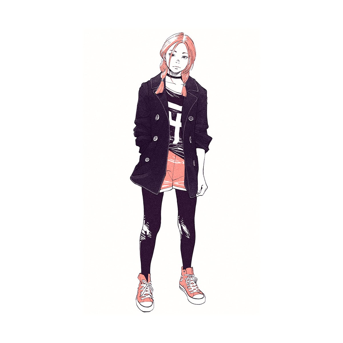 Anicoremix Gallery Sneaker GIRL ポスターTYPE12 マルチ 21SP-Iのメイン画像