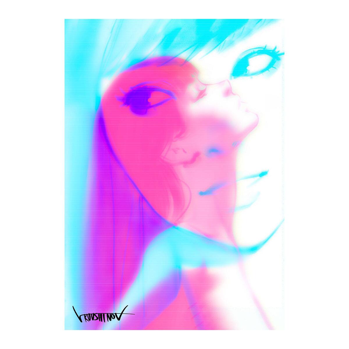 atmos x Ilya x Anico CRYSTALLINE poster4 uv マルチのメイン画像