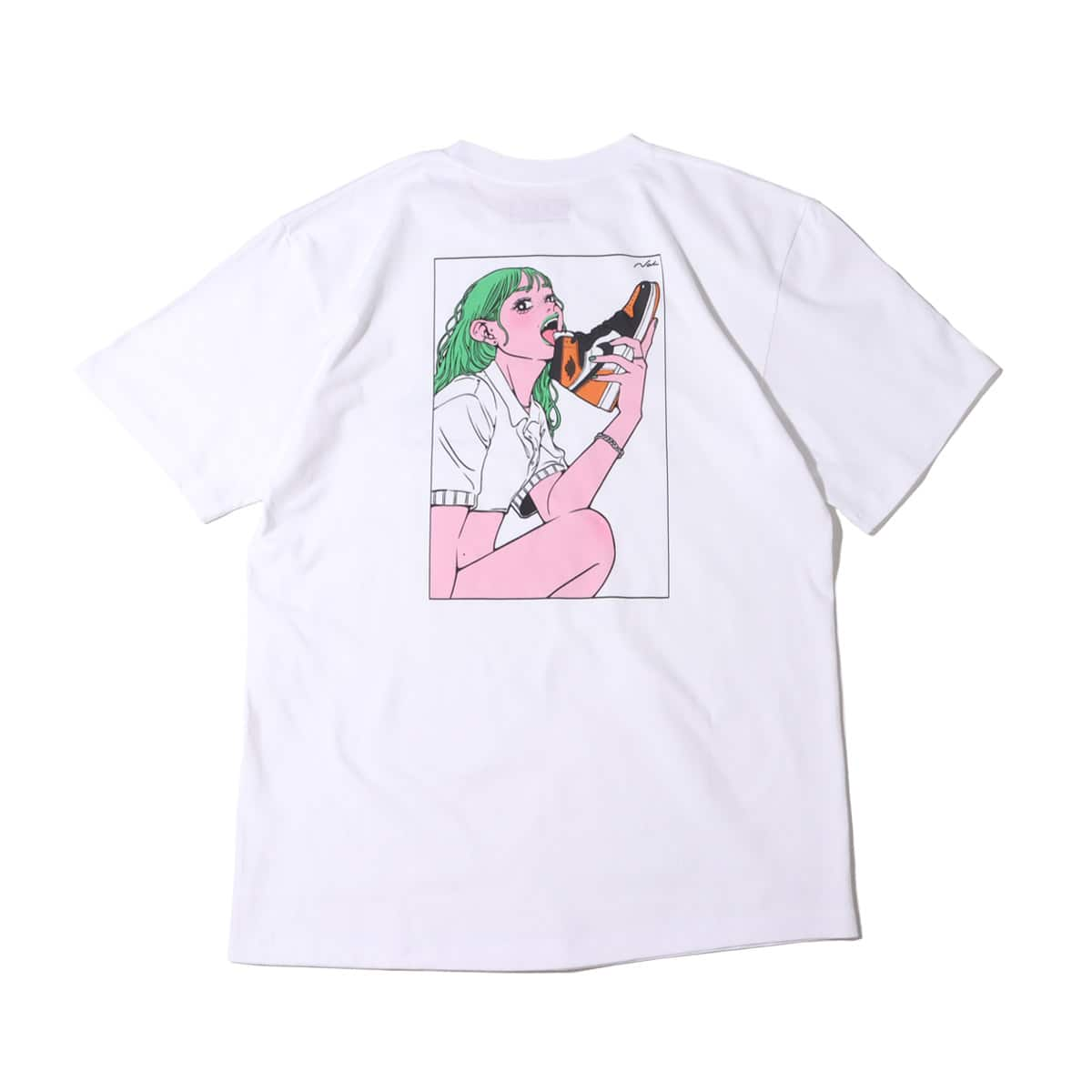 artrA x Nah TEE 2 WHITE 21SP-I