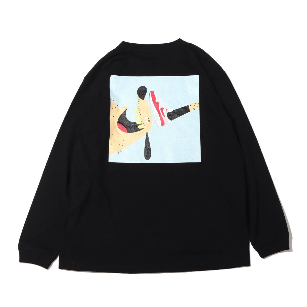 ボルトルーム002 CHILDHOOD L/S TEE / BLK ロンT ダリフラ コラボ - T