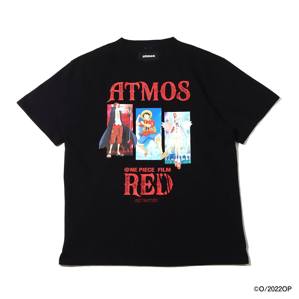 atmos x ONE PIECE FILM RED TEE ブラック 22FA-S_photo_large