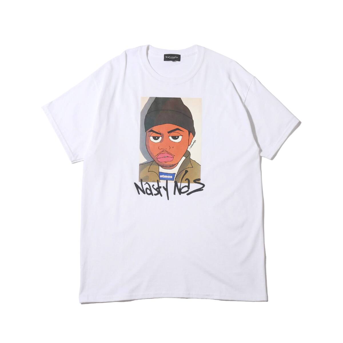 atmos CARTOONMAFIA TEE NASTY NAS WHITE 19SU-S_photo_large