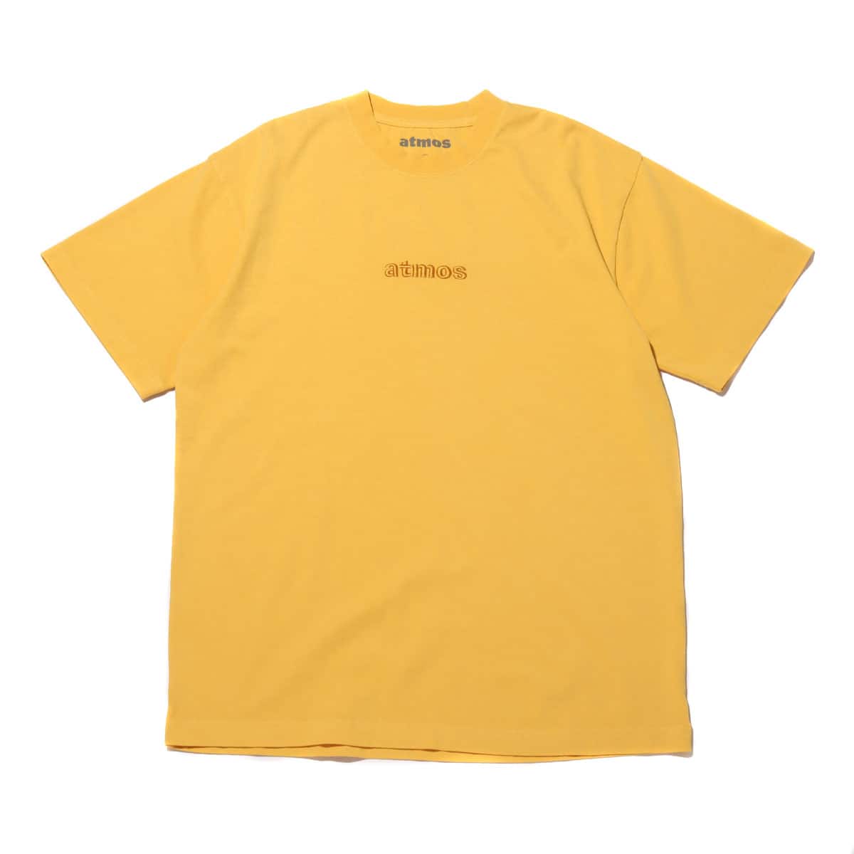 atmos OVERDYED LOGO TEE YELLOW 20SP-I_photo_large