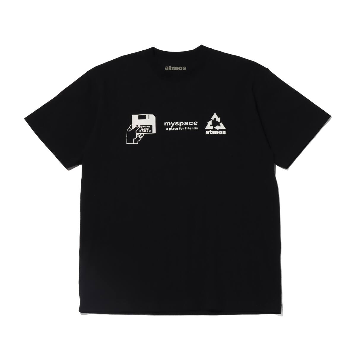 atmos MY SPACE TEE BLACK 20SP-S_photo_large