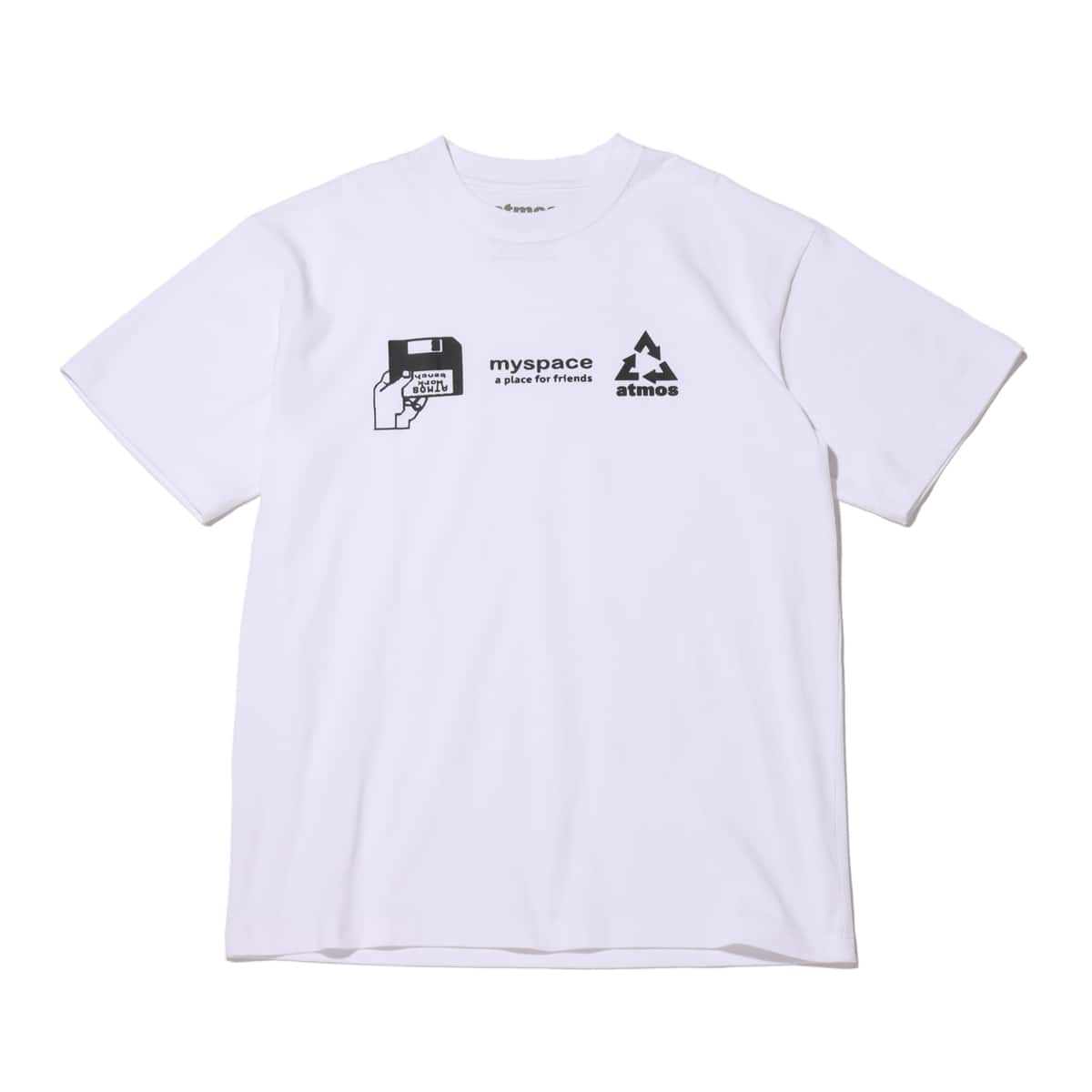 atmos MY SPACE TEE WHITE 20SP-S_photo_large