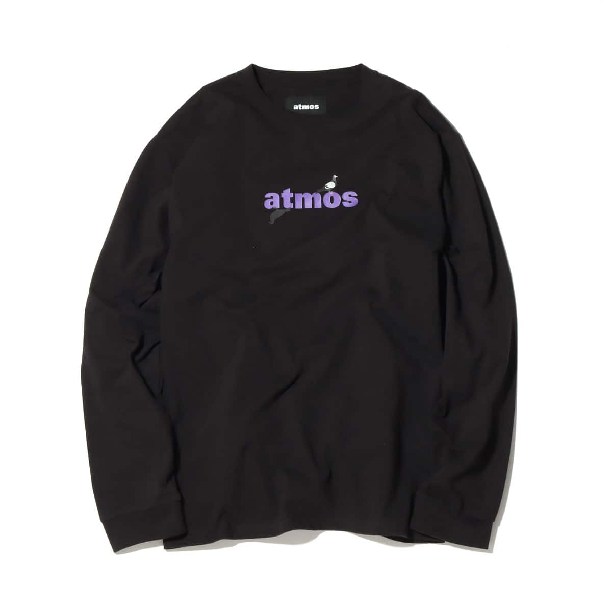 atmos STAPLE x ATMOS LS TEE BLACK 20FA-S