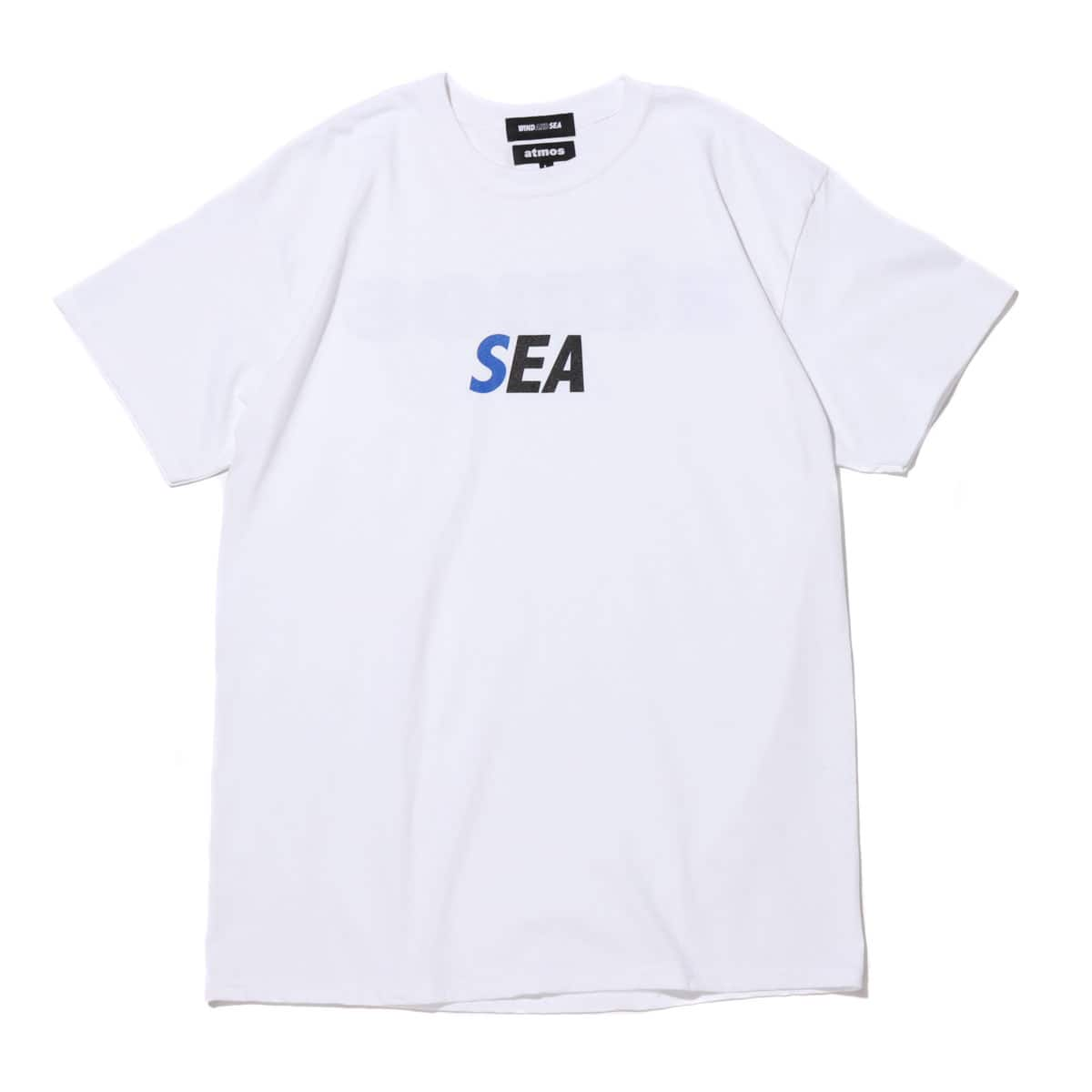 atmos x WIND AND SEA LOGO TEE WHITE 20SU-S