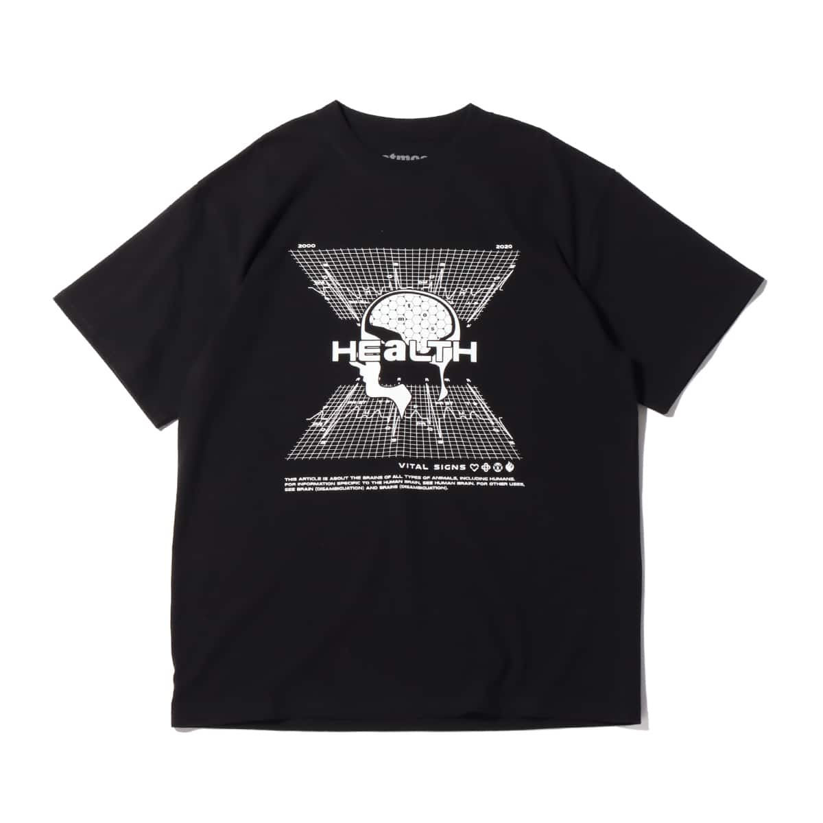 atmos HEaLTH TEE BLACK 20FA-I_photo_large