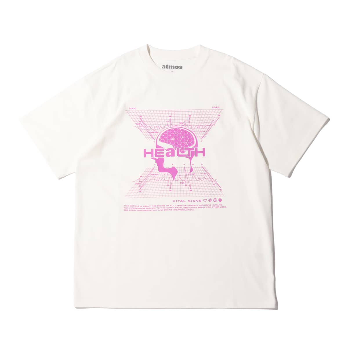 atmos HEaLTH TEE WHITE 20FA-I_photo_large