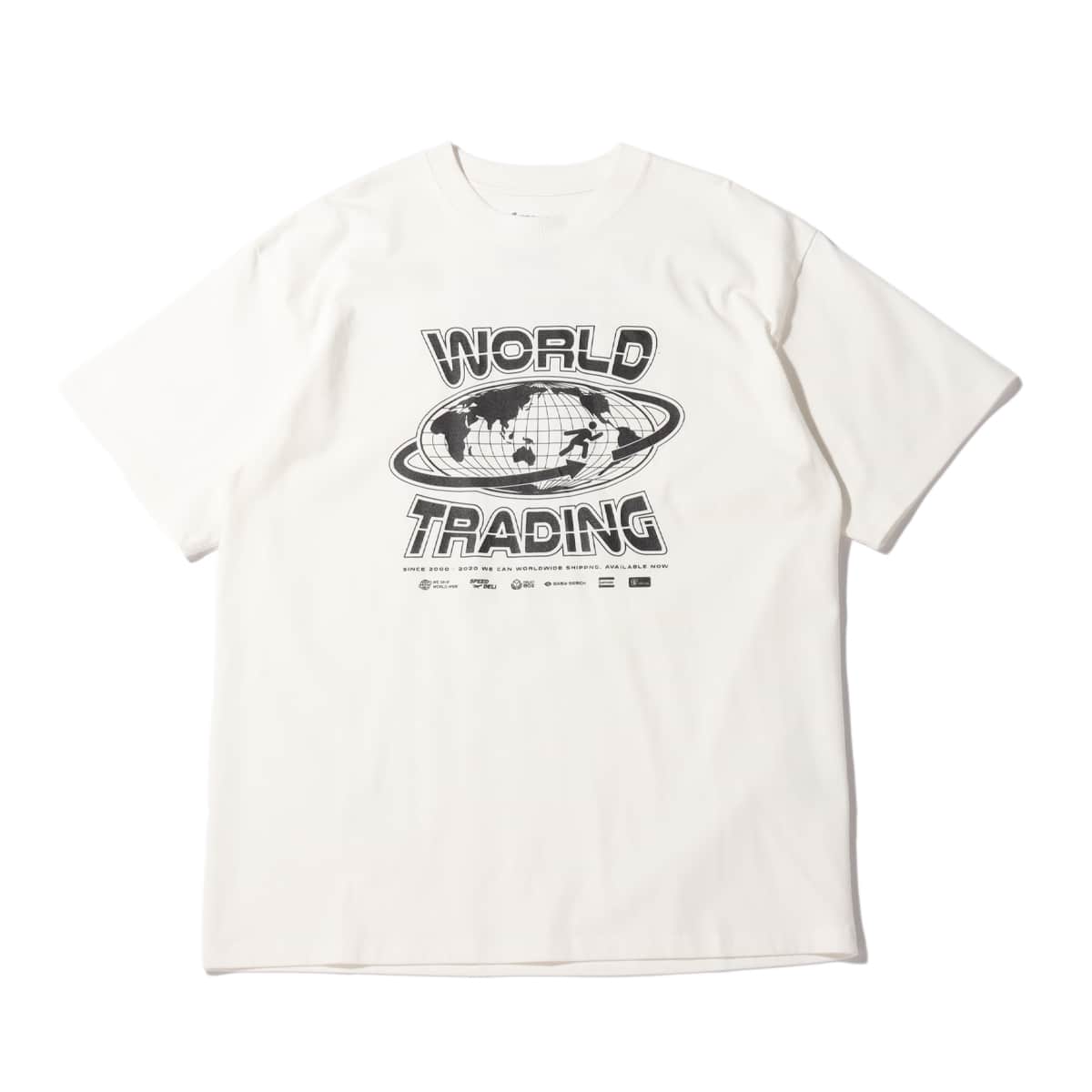 atmos WORLD TRADING TEE WHITE 20FA-I_photo_large