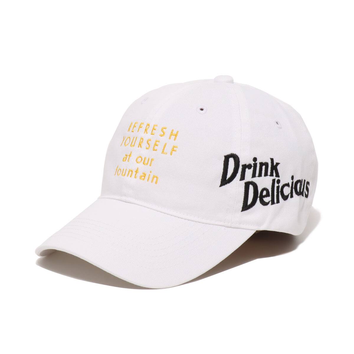 COCA-COLA BY ATMOS LAB DRINK DELICIOUS 6 PANEL CAP WHITE 20FA-S_photo_large