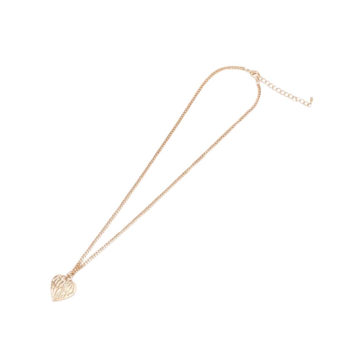atmos pink ハートロゴネックレス GOLDのメイン画像