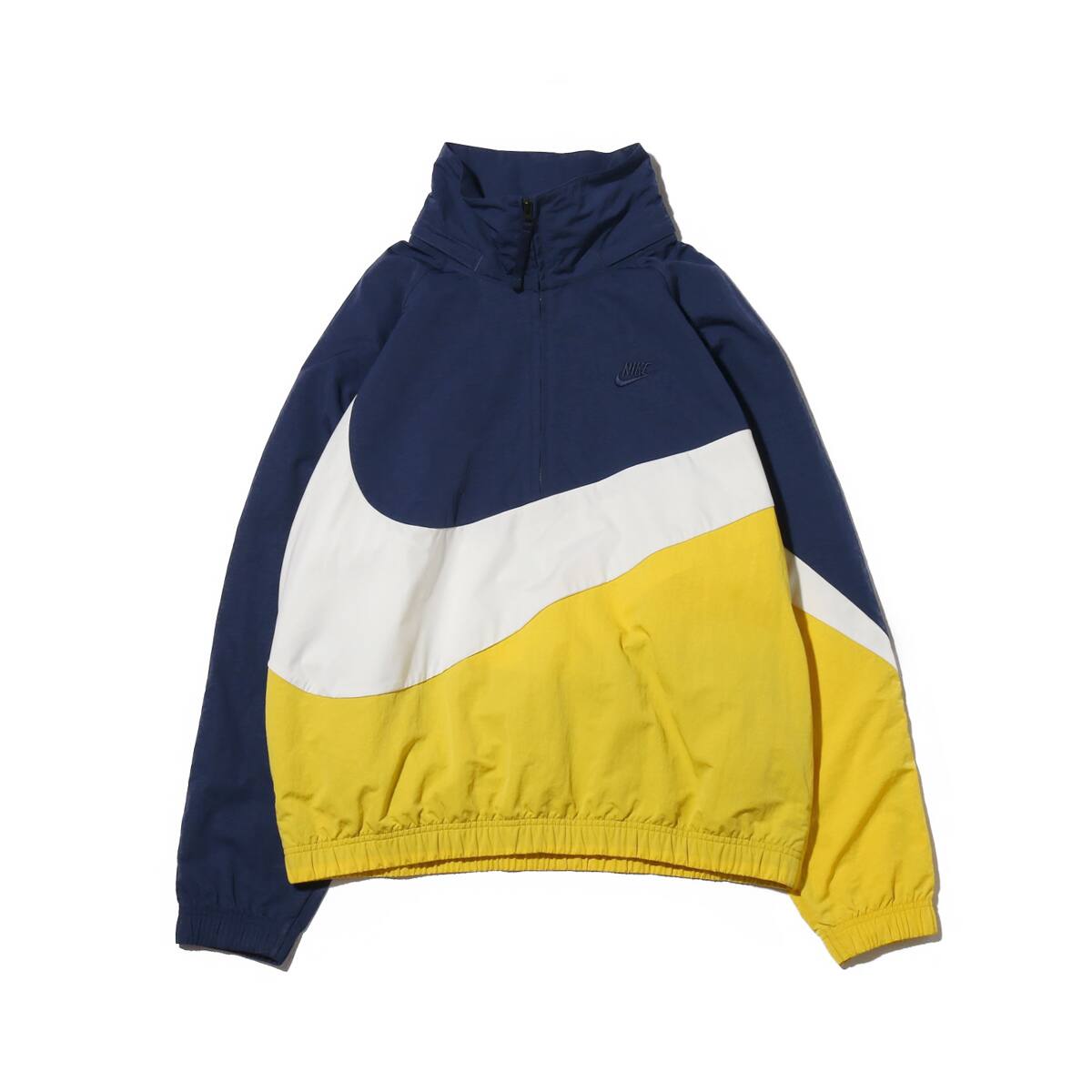 NIKE AS M NSW JKT HD ANRK WVN QS MIDNIGHT NAVY/SUMMIT WHITE/VIVID SULFUR_photo_large