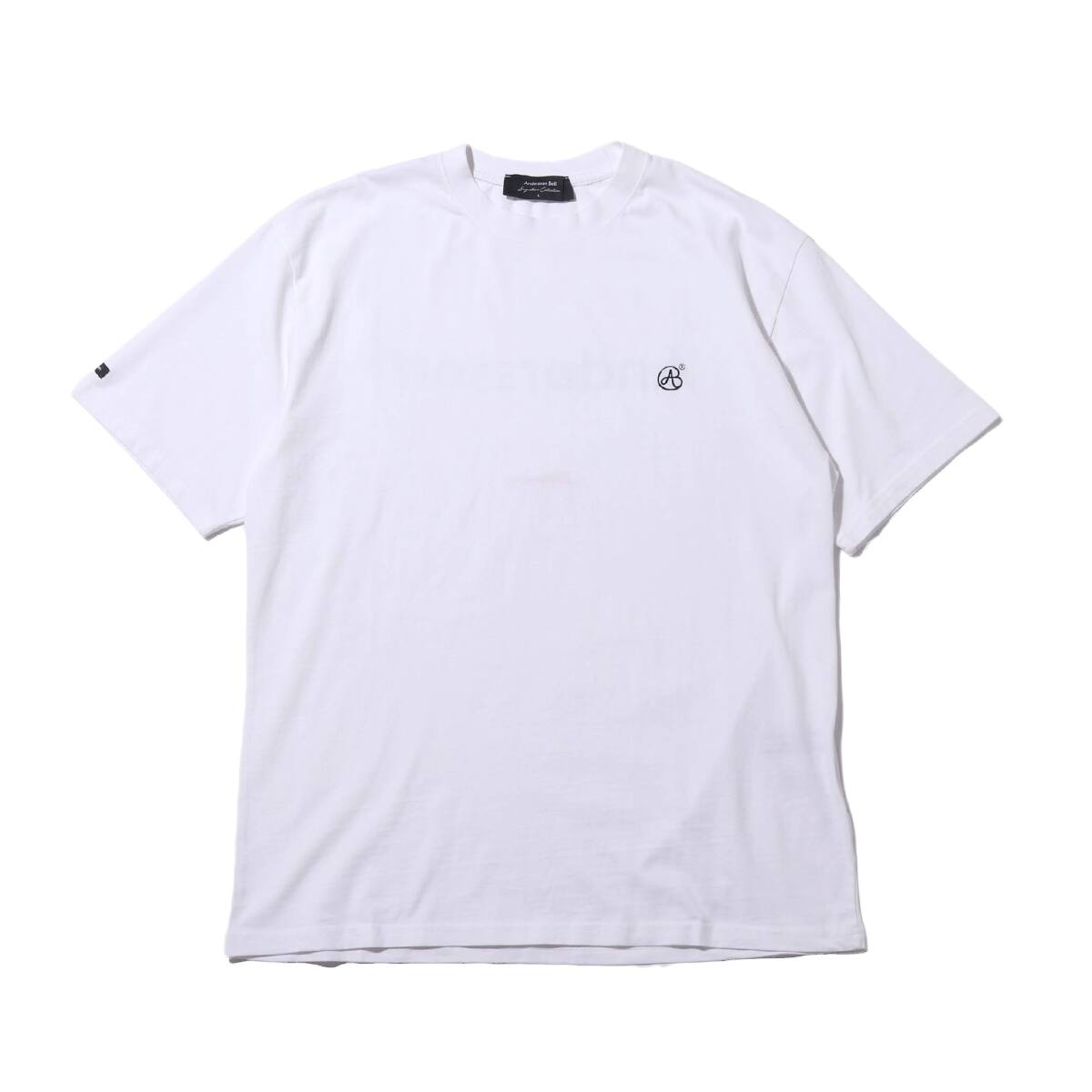 Andersson Bell UNISEX SIGNATURE EMBLEM T-SHIRT WHITE 19SU-I_photo_large